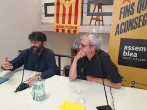Read more about the article Jordi Martí aposta per la llengua com a espai de lluita contra l’Estat espanyol