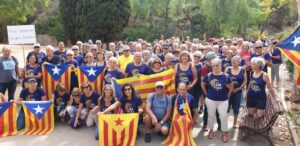 Read more about the article Quatre autobusos de l’ANC Valls-Alt Camp participen als actes de la Diada a Barcelona