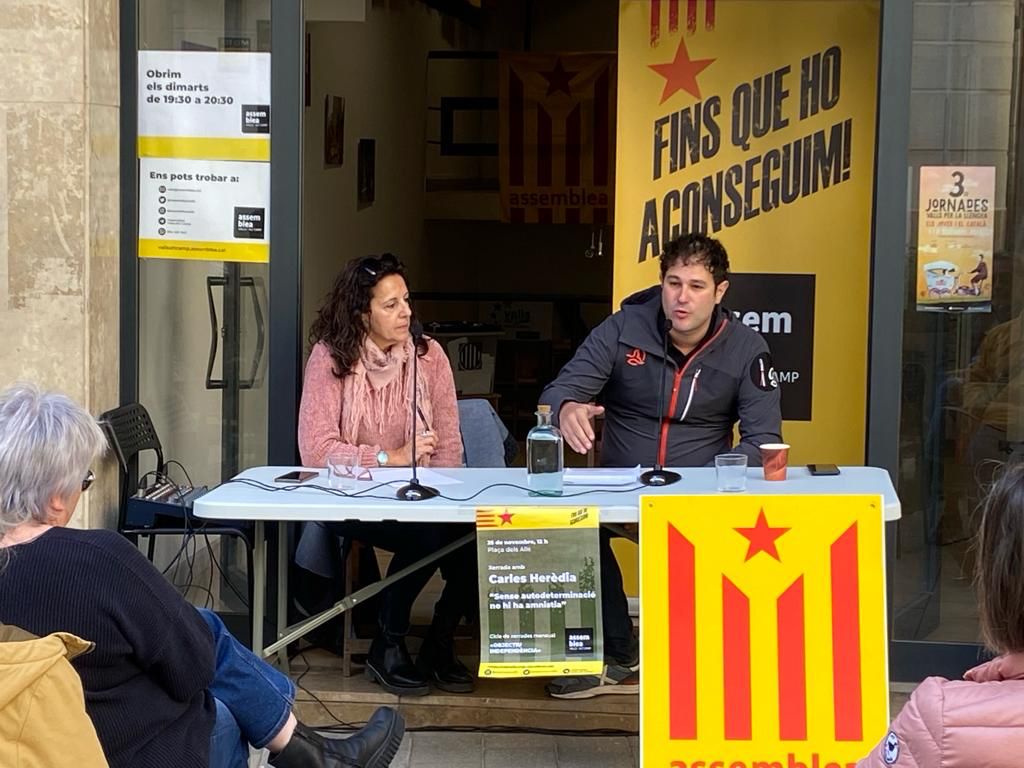 You are currently viewing Carles Herèdia: “L’única via per posar fi a la repressió és la independència”