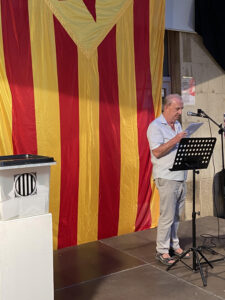 Read more about the article Parlament de Magí Sunyer a l’acte del Primer d’Octubre a Valls (2025)